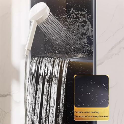 Shower Niche, Recessed Shower Cabinet WallMounted Stainless Steel Caddy Inwall Shampoo Storage Box Bathroom Organizer Cream Finish 900x280x125mmReplacement Solution