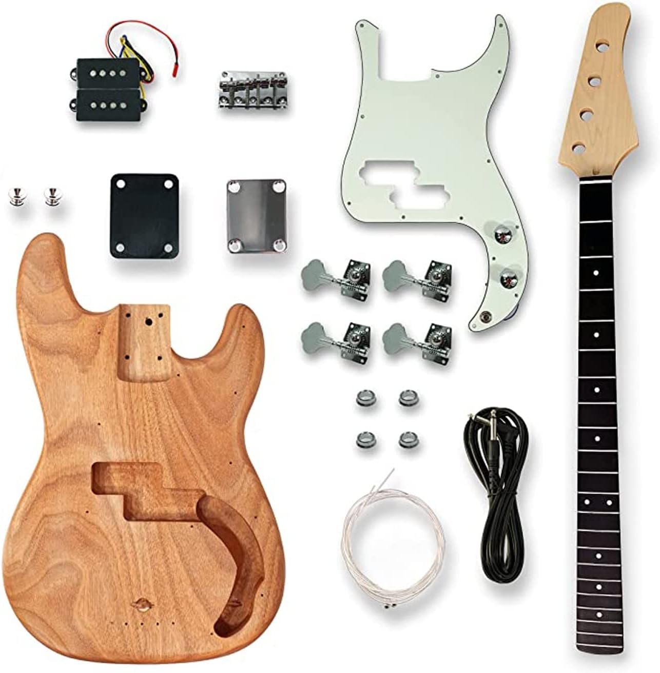 DIY Electric Guitar Kit DIY Electric Guitar Set Mahogany Body Rosewood Fingerboard Enjoy The Fun of DIY