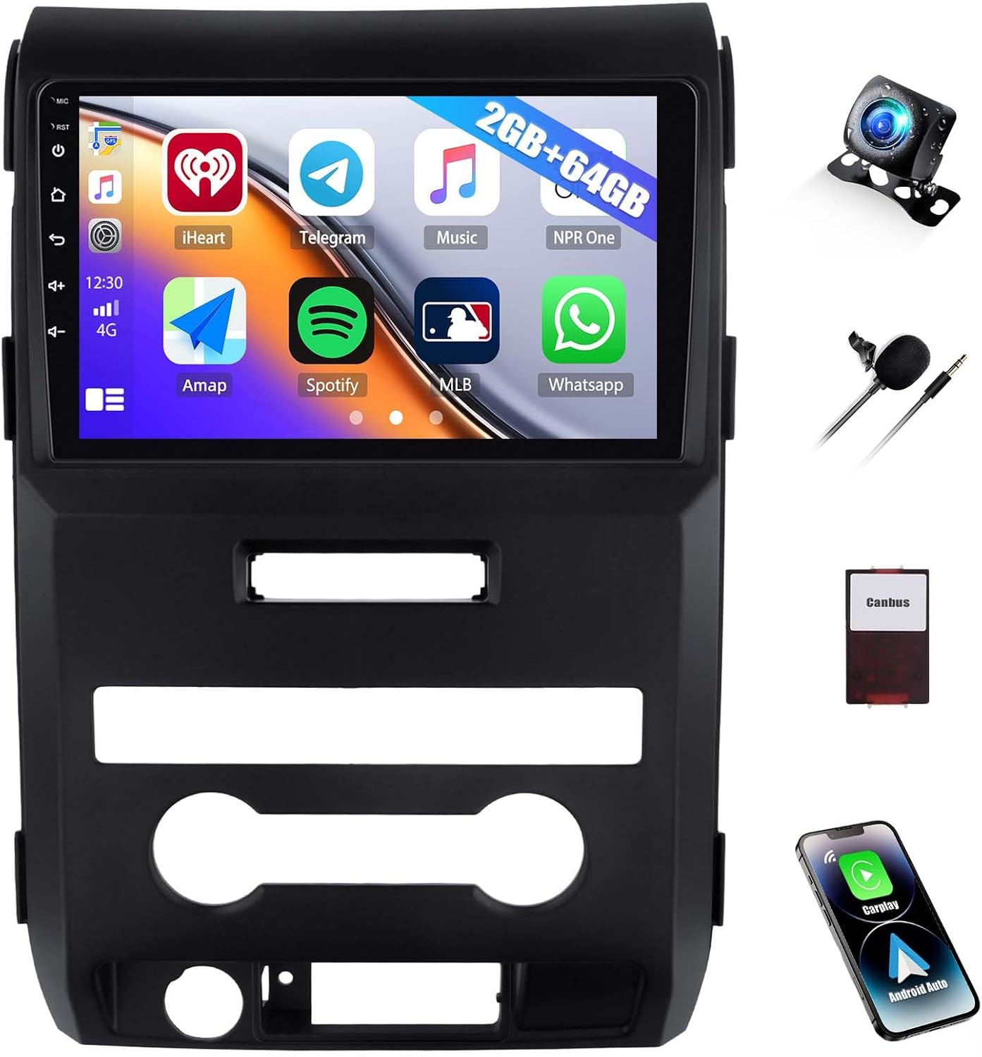 2G+64G Car Stereo Radio for Ford F150 2009 2010 2011 2012, 9