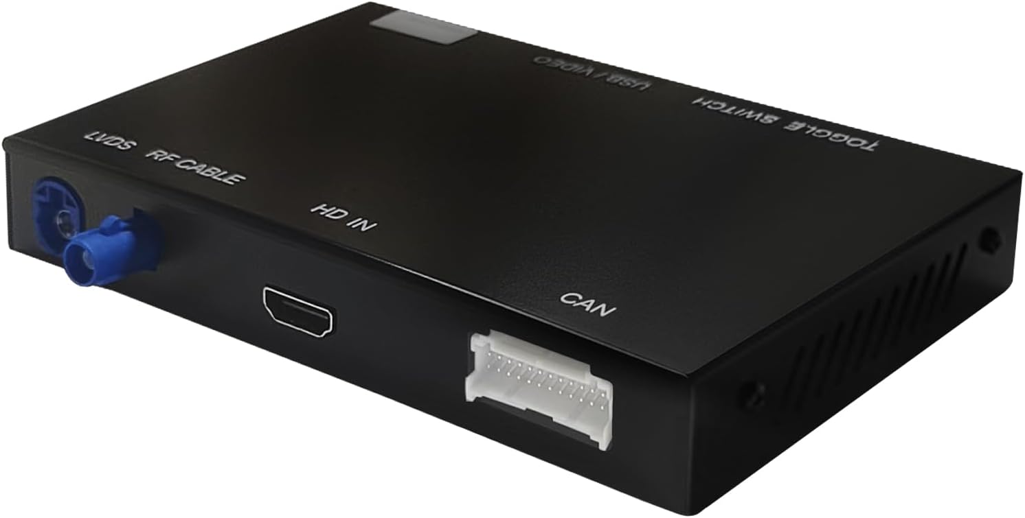 Retrofit Kit Decoder for Audi A6/Q7 with 3G MMI System 2010-2015 Wireless Carplay Plug and Play Upgrade for A6/Q7 Supoort Airplay/Autolink/Siri/GPS