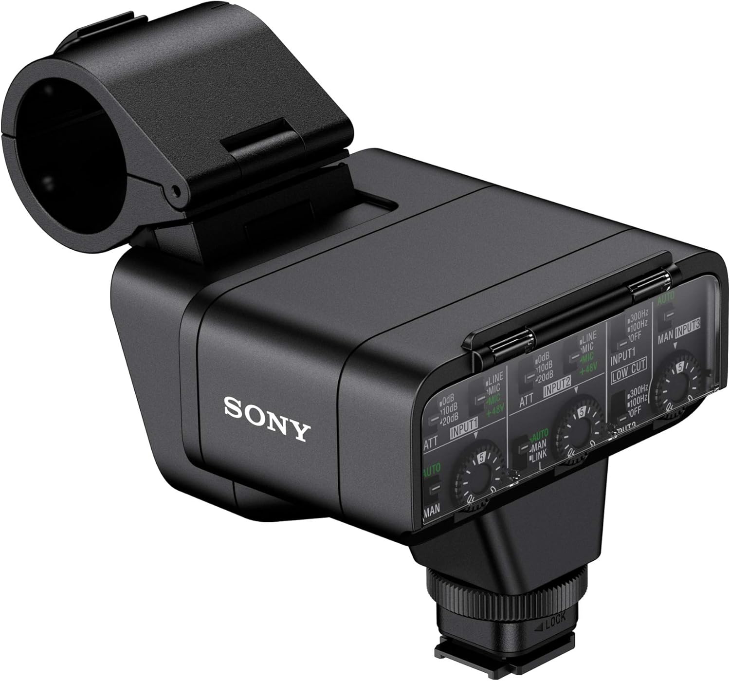 Sony Digital XLR Adaptor Kit with Microphone - XLR-K3M