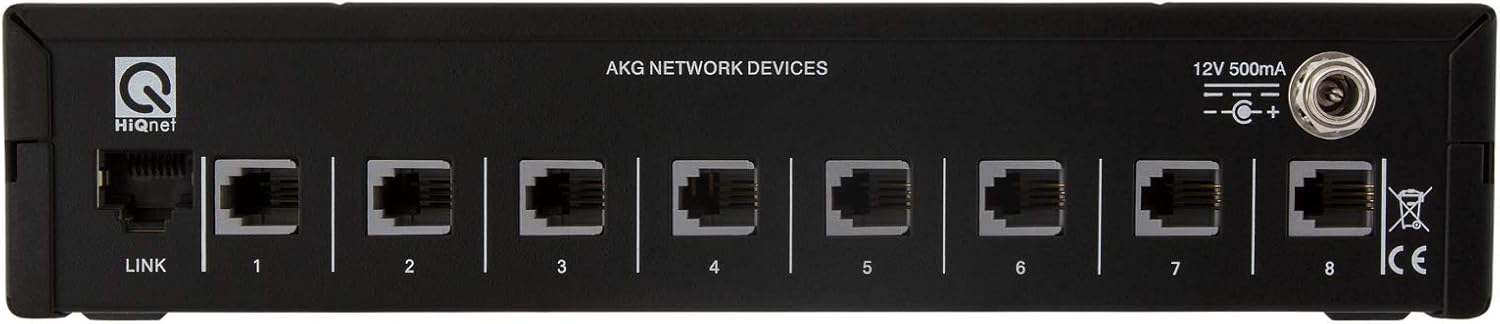 AKG Pro Audio HUB 4000 Q HiQ Net Ethernet Interface - Supports DMS700, WMS4000/4500 and IVM4/4500 (Model: 2999H00150)