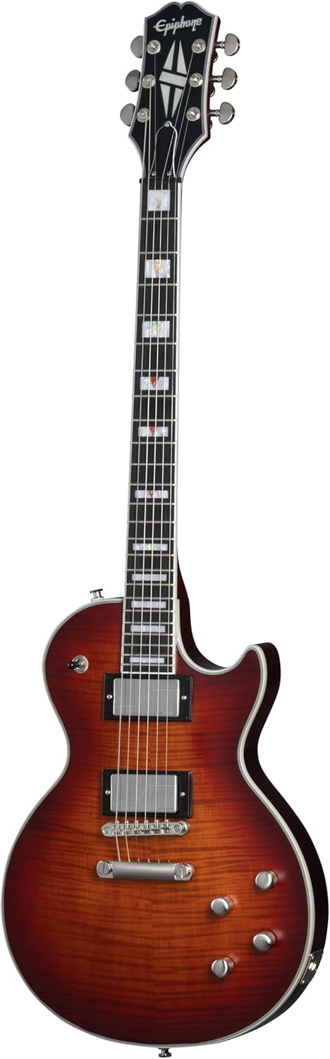 Epiphone Les Paul Prophecy, Aged Bengal Tiger Burst With Bag