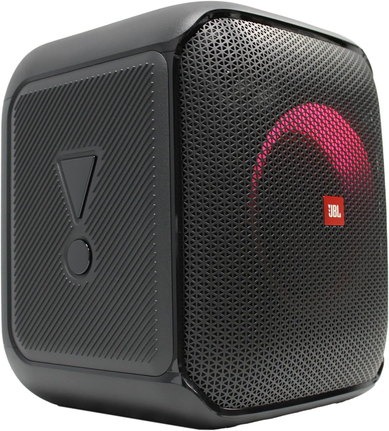 JBL Partybox Encore Speaker, 100W Sound, Built-in Dynamic Light Show, and Splash Proof Design with 2 Wireless Mics (JBLPBENCORE2MICAM) + AUX Cable + USB-C Cable + More