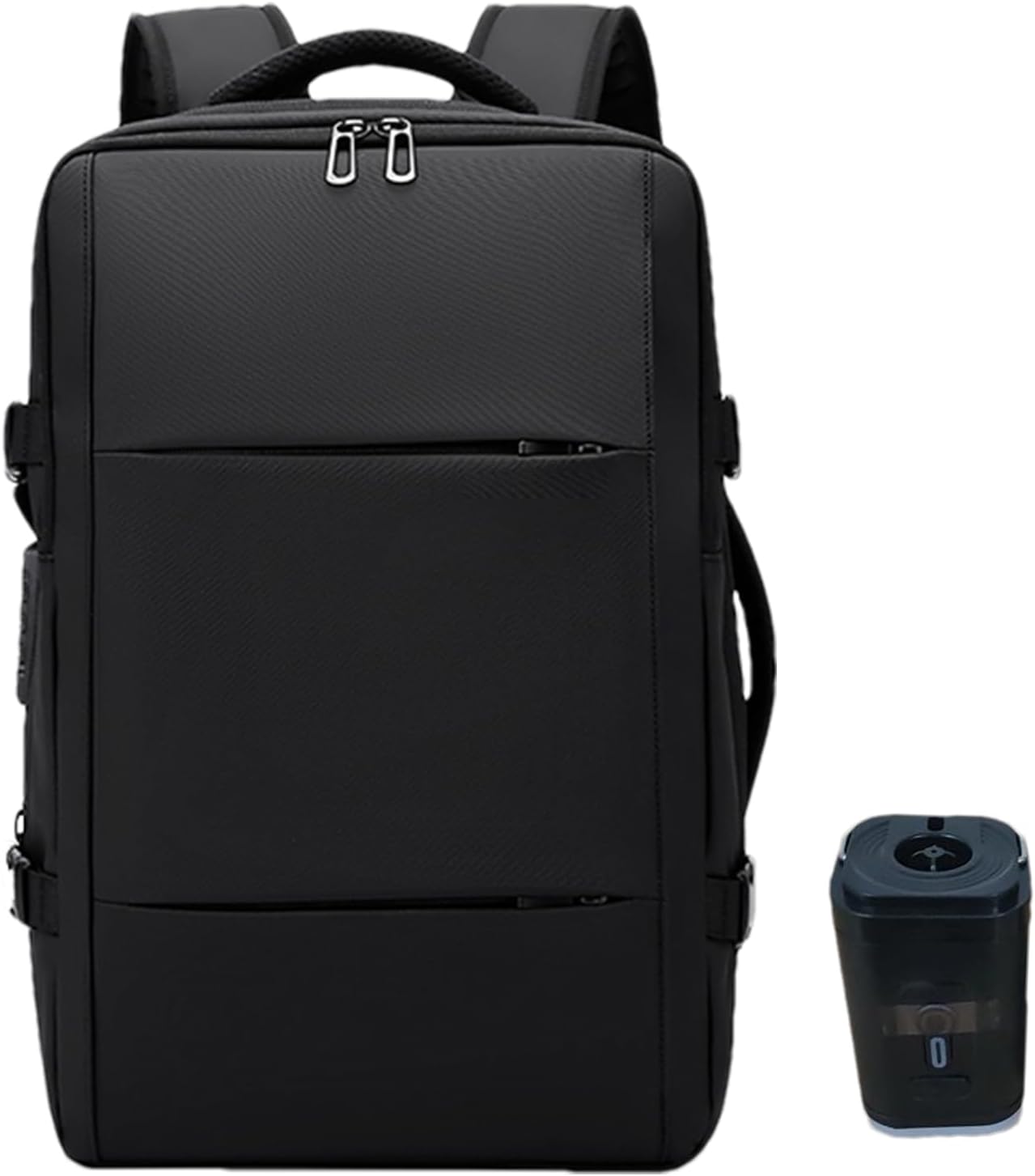 Vacuum Backpack | Large Capacity Backpack | Travel Vacuum Bag | Space Saver Backpack | Vacuum Backpack For Travel With Vacuum Pump, Waterproof And Anti Theft, Space Saver Bags For Travel Camping