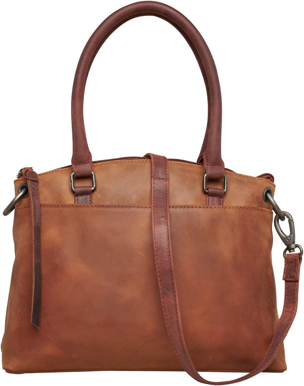 Lady Conceal Concealed Carry Whitley Leather Satchel
