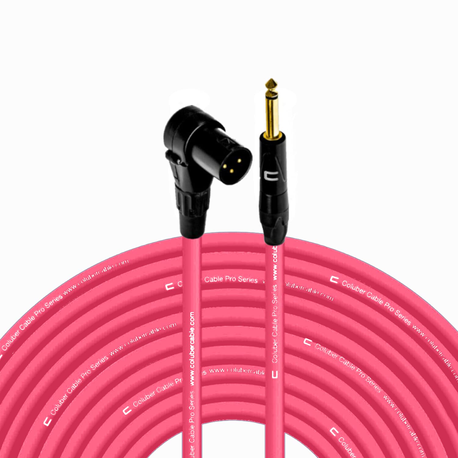 COLUBER CABLE Right Angle XLR Male to 1/4