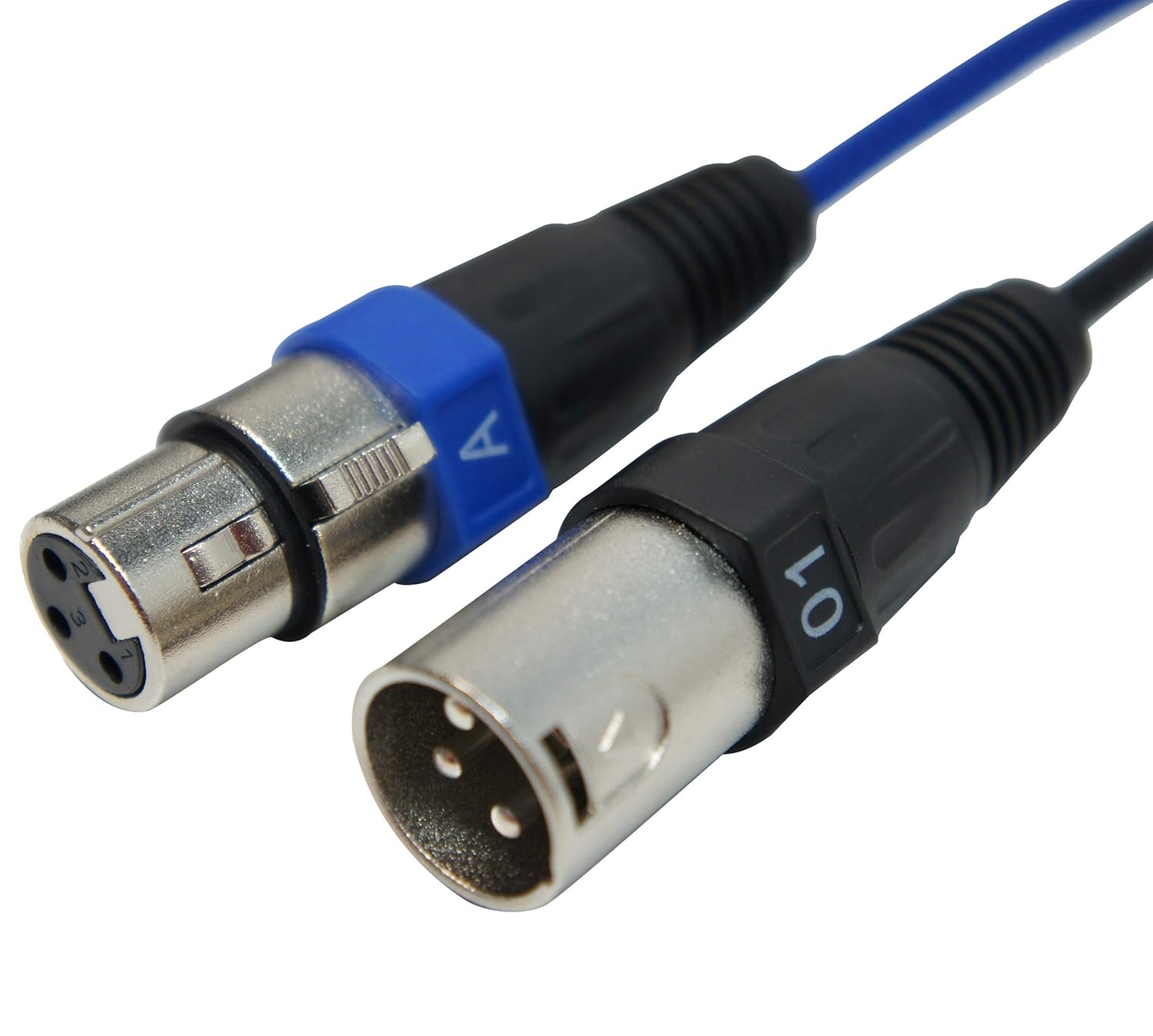 Harmony Audio HA-SB1650 Pro Stage XLR Snake Cable Box 16 Channel - 50 Feet (12 Send, 4 Returns)