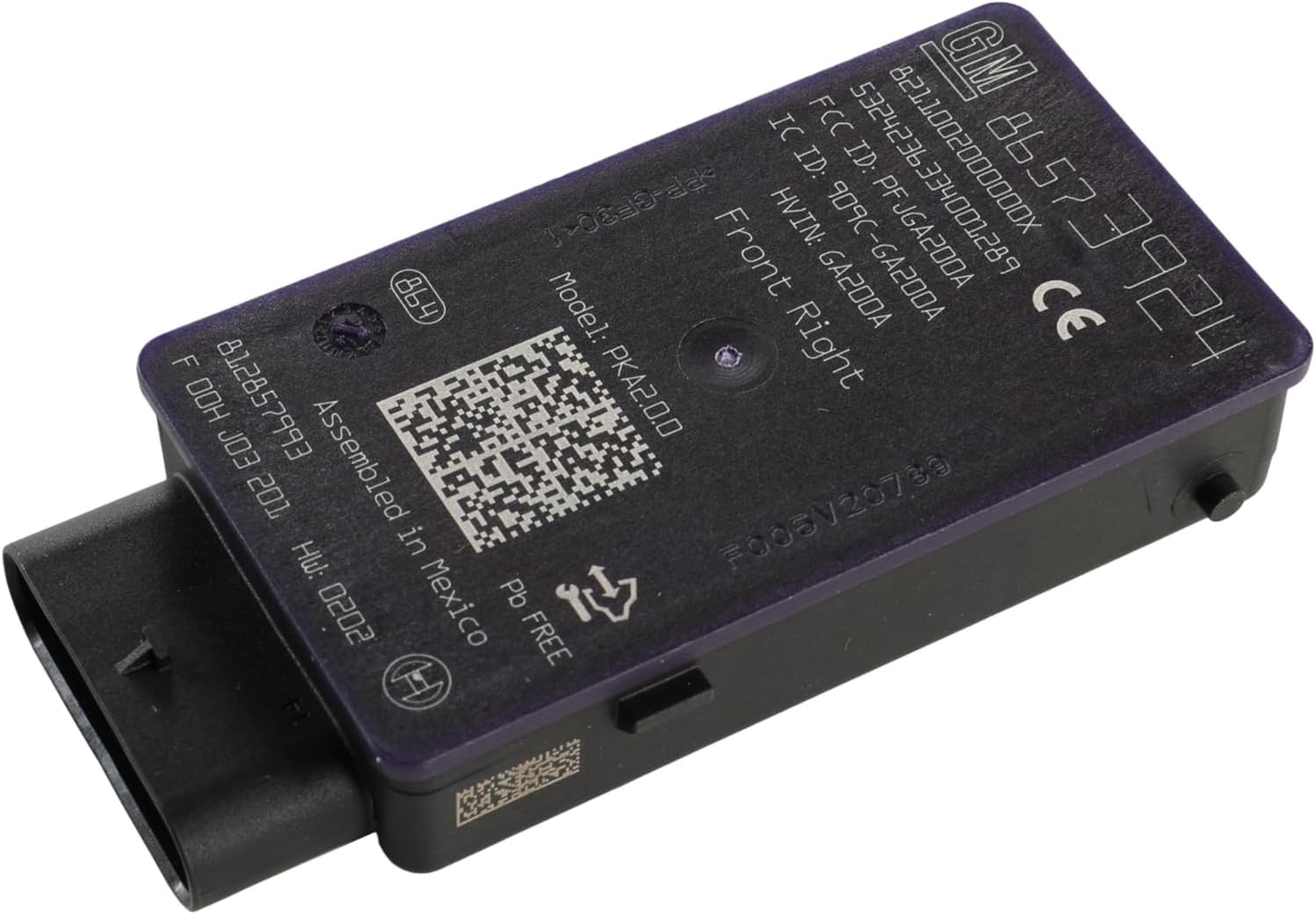 GM Genuine Parts 86573924 Passenger Side UHF Low Energy Remote Control Access Sensor Transceiver