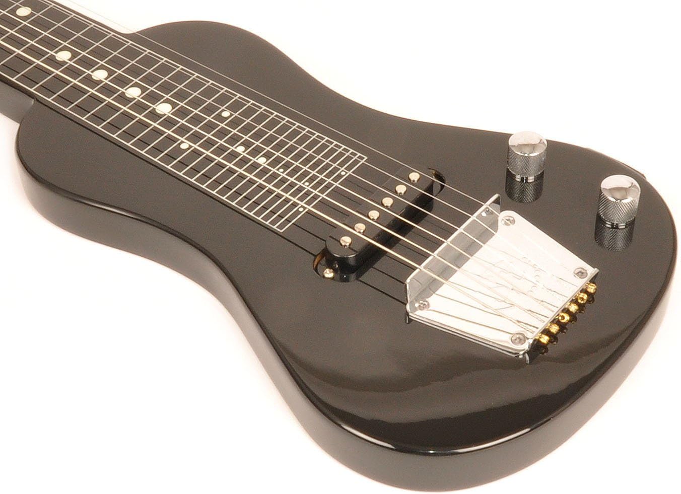 LAP 3 Black Lap Steel Guitar w/Free Carry Bag