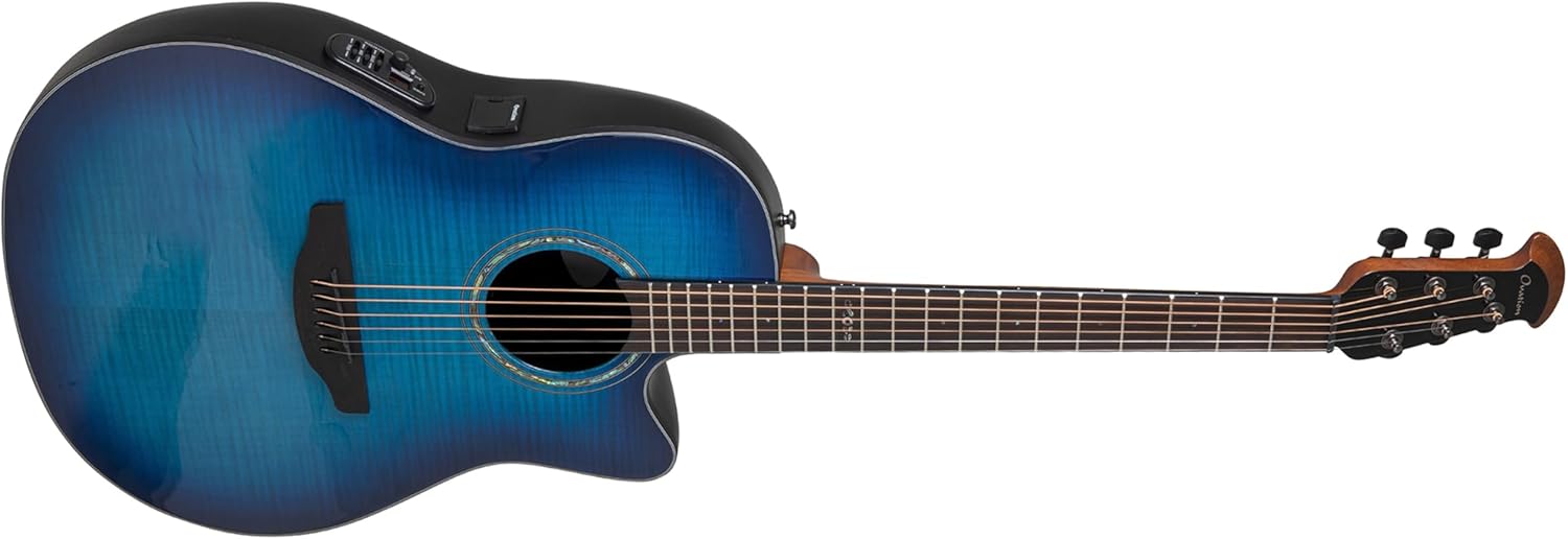 Ovation CS24P-BLFL-G Celebrity Standard Plus Blue Flamed Maple