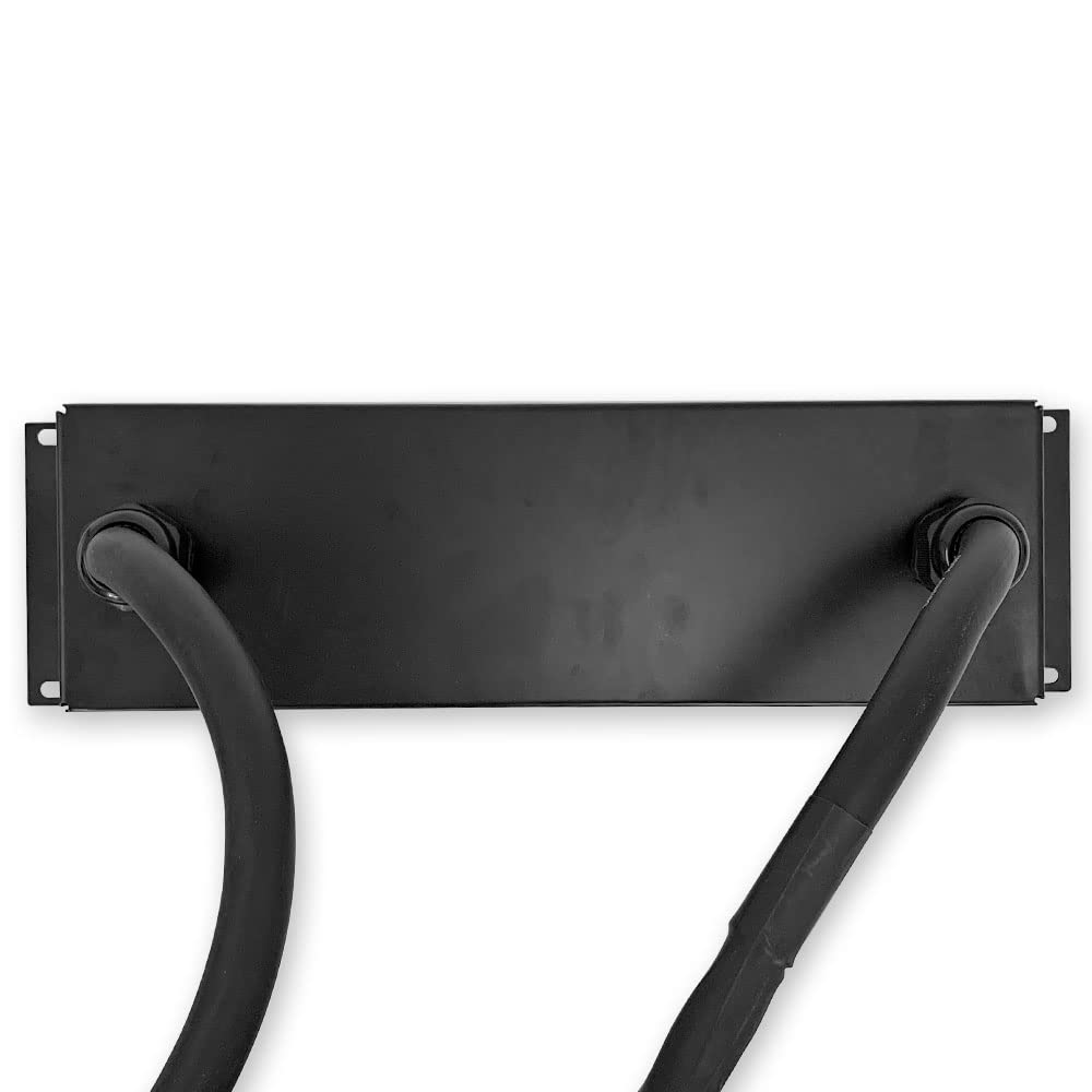 Seismic Audio SARMSS-24x310-24 Channel XLR TRS Combo Splitter Snake Cable - 3' and 10' XLR Trunks