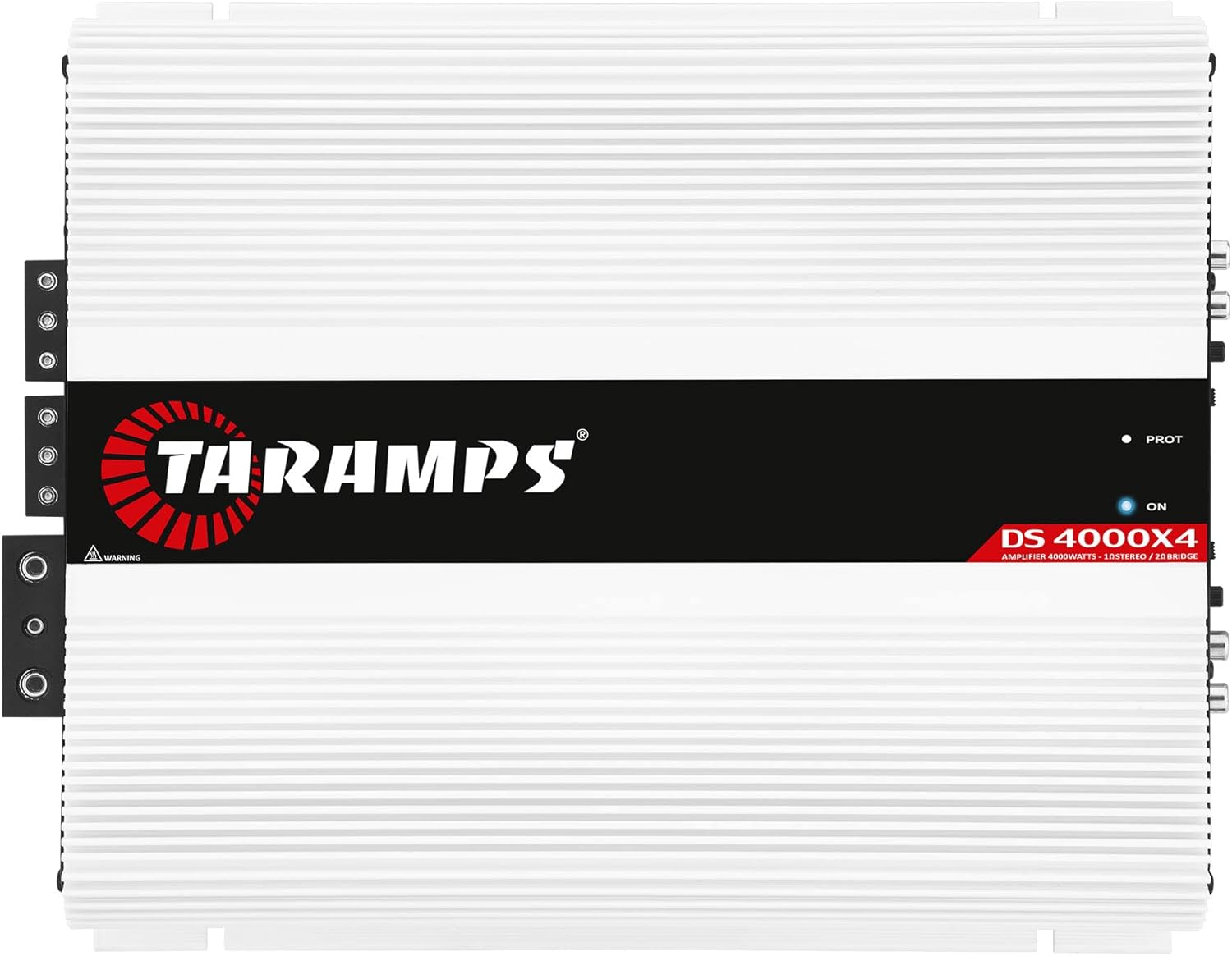 Taramps DS 4000x4 1 Ohm 4000 Watts Rms 4 Channels of 1000x4 Watts Car Audio Amplifier Class D Full Range Crossover Fixed Rca / High Level Input System