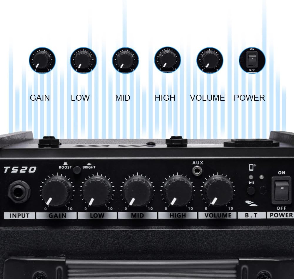 TS20 Bass Combo Amp -20W Suitable for Bass Guitar