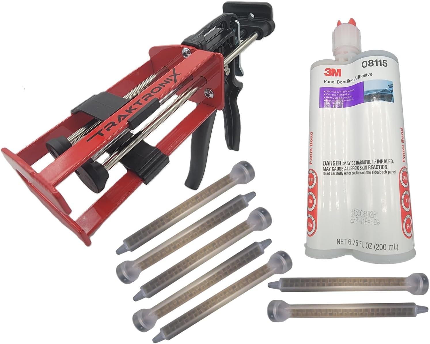 Panel Bonding Adhesive 08115 with Manual Applicator Gun 08571