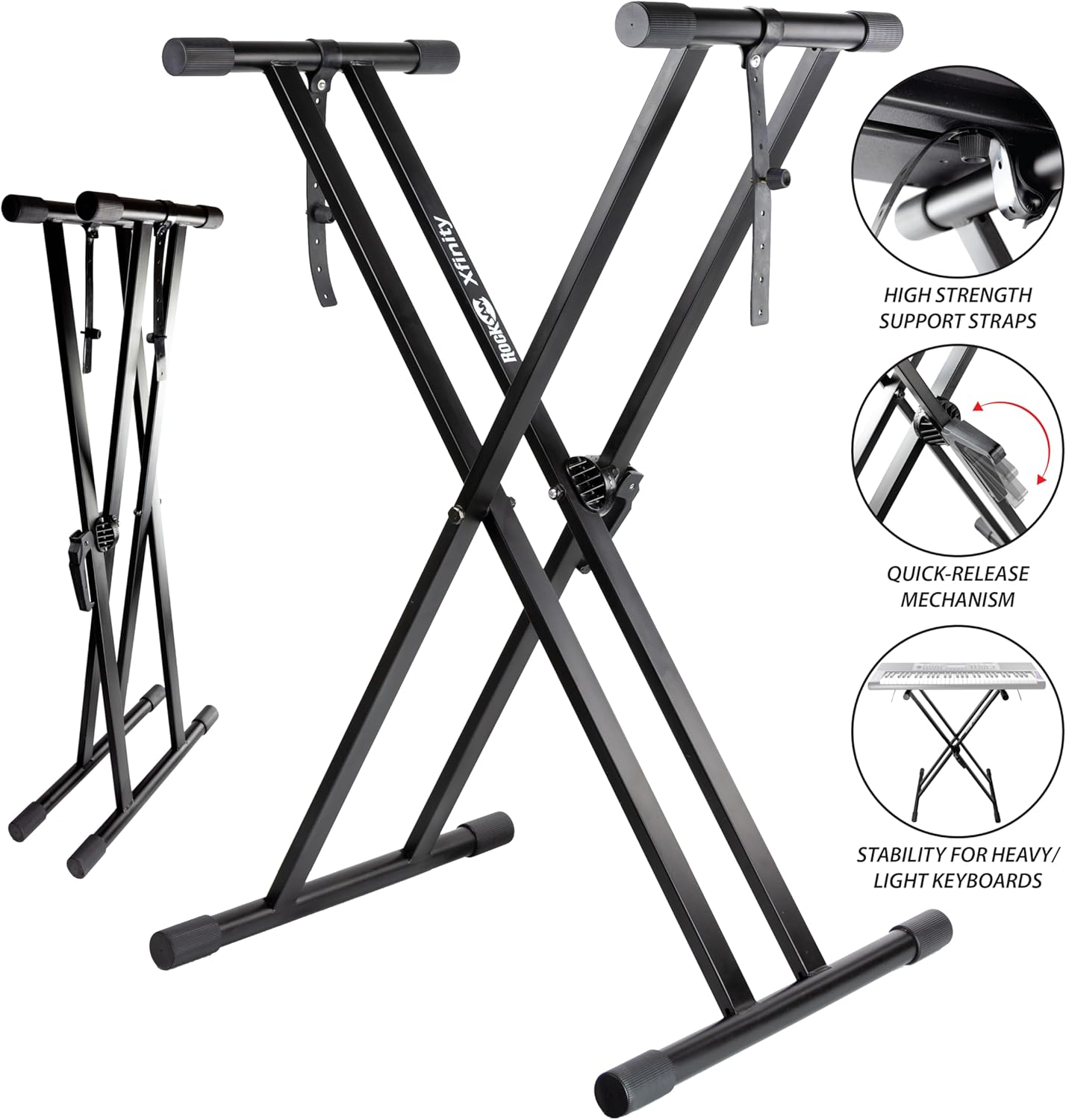 88 Key Digital Piano Kit with Semi-Weighted Digital Piano, Keyboard Stand, Keyboard Bench, Keynote Stickers & Lessons.