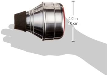 Humes & Berg 129 Stonelined Wee-Zee Red/White Trumpet Mute