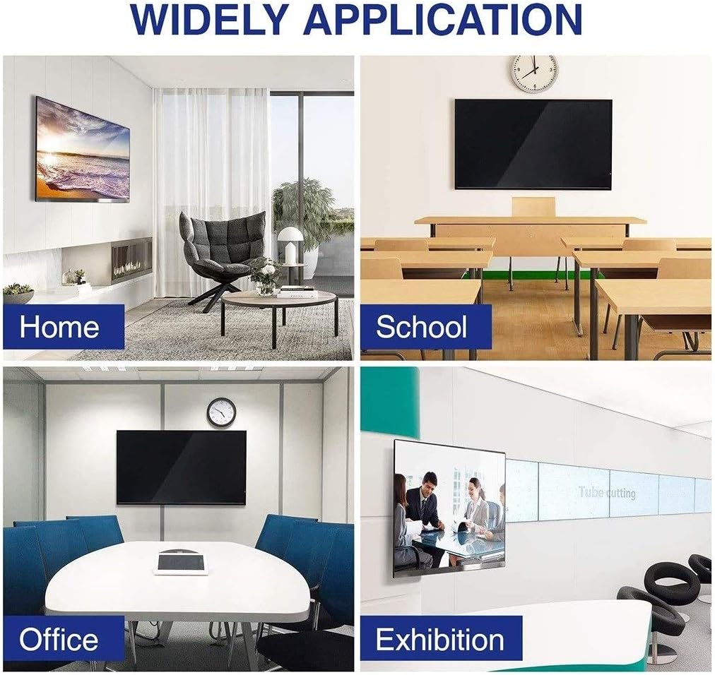 Swivel TV Stand for 32 60 Inch LED TVs Max Load 45kg Adjustable TV Rack with Tilt Wall Mount Bracket