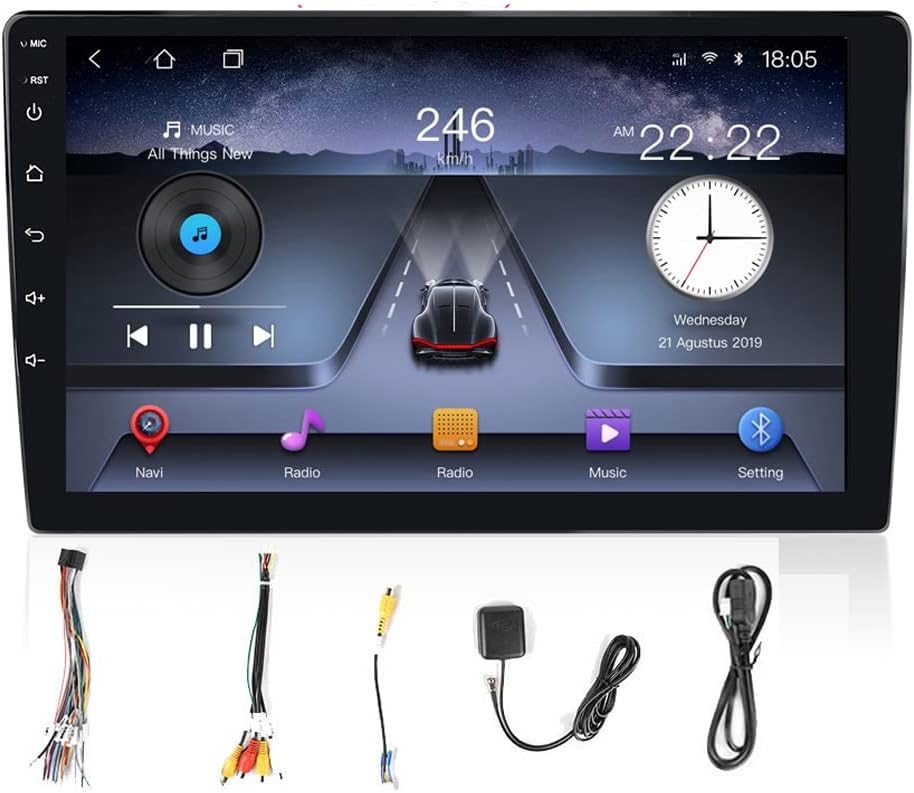 9 Inch Android 8.1 WiFi Universal Car Radio Car MP5 Player Auto Radio Autoradio GPS Navigation Bluetooth Fm USB Car Stereo