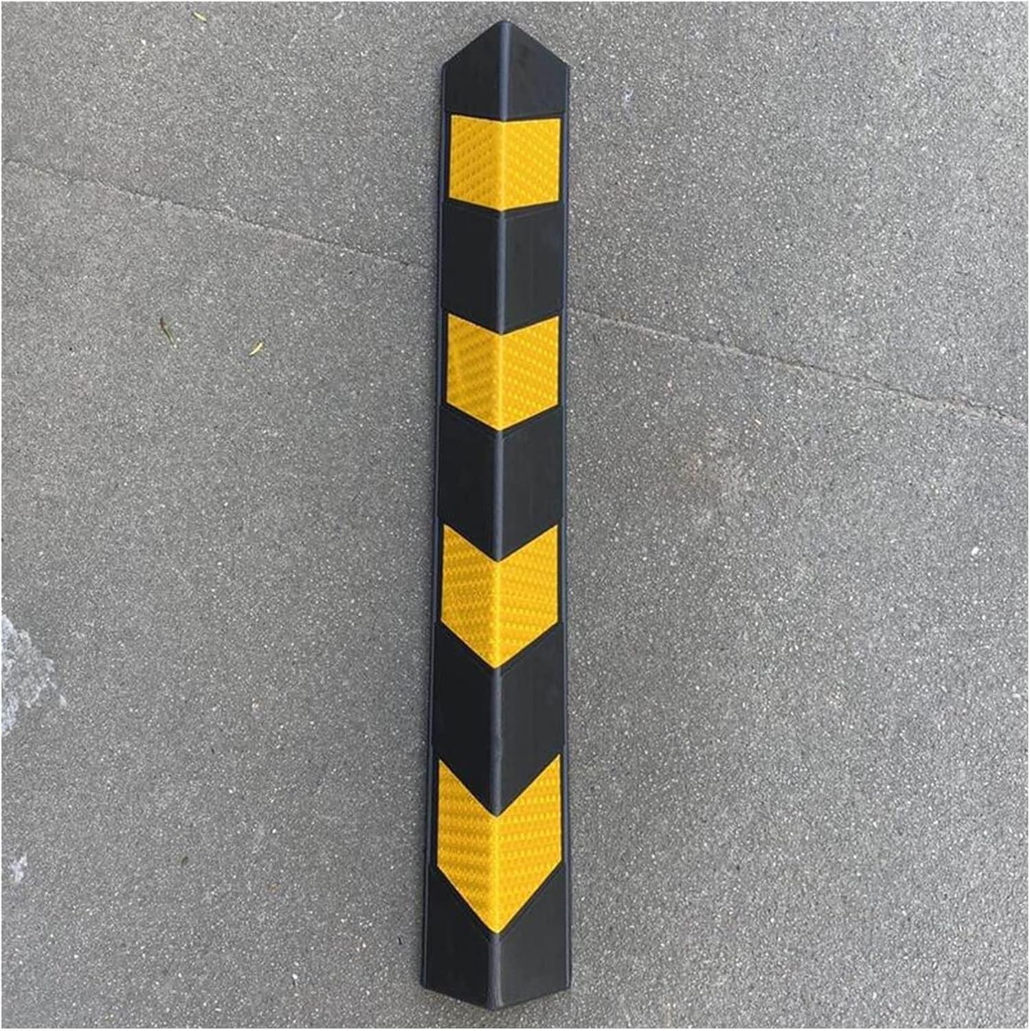 Car Parking Protector Wall Corner Guard for Parking Garages L-Shape Parking Garages Rubber Column 1cm Thick(1pcs-80cm)