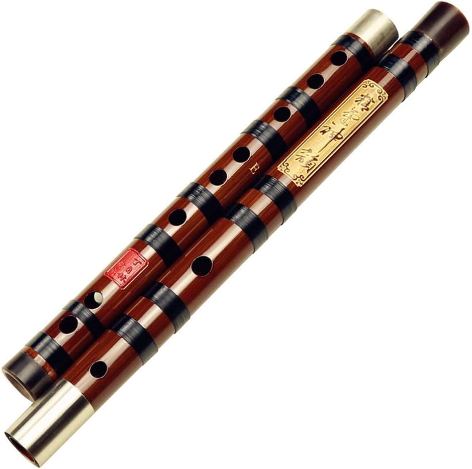 G F E D C Key Bitter Bamboo Flute Dizi Traditional Handmade Chinese Musical Woodwind Instrument Study Level Fife (Color : F) (D)