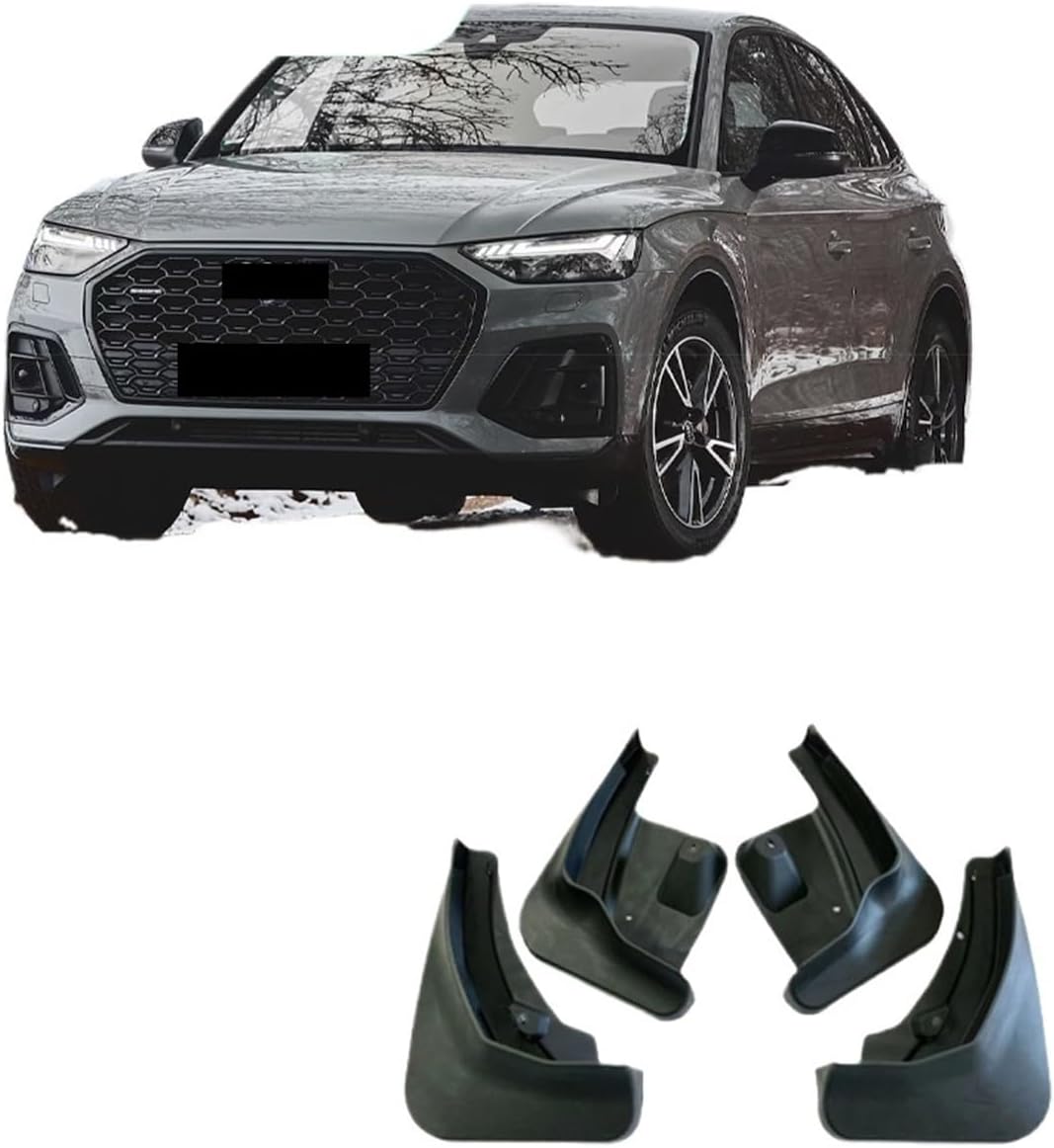 Compatible for Audi Q5 FY Sportback 2021~2024 Car Mudguards Mud Flaps Fender Flare Mud Flap Splash Guard Rear Wheel Part Accessories