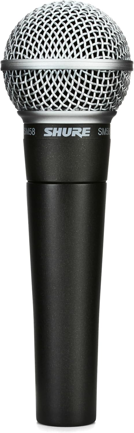 Shure SM58 Cardioid Dynamic Vocal Microphone (2-Pack)