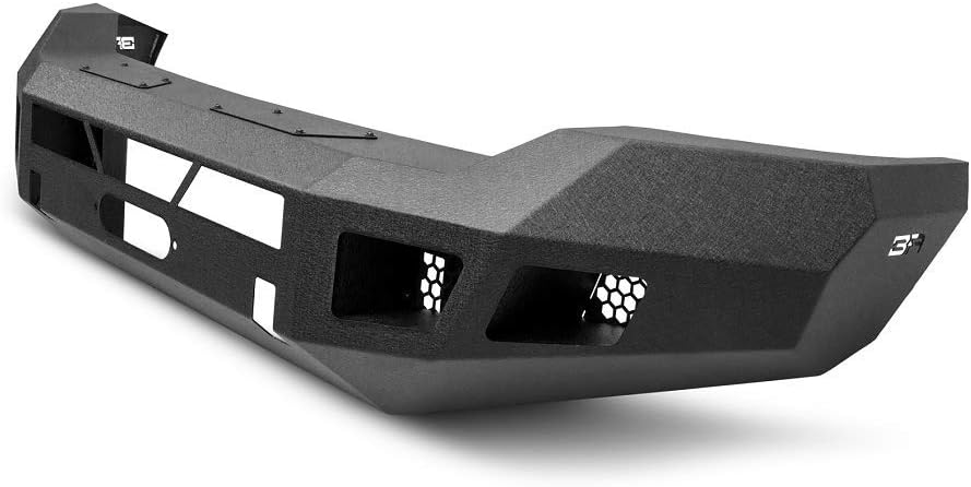 Body Armor 2011-2016 Compatible with Ford F-250 F-350 Superduty Eco Series Front Winch Bumper Black FD-19338