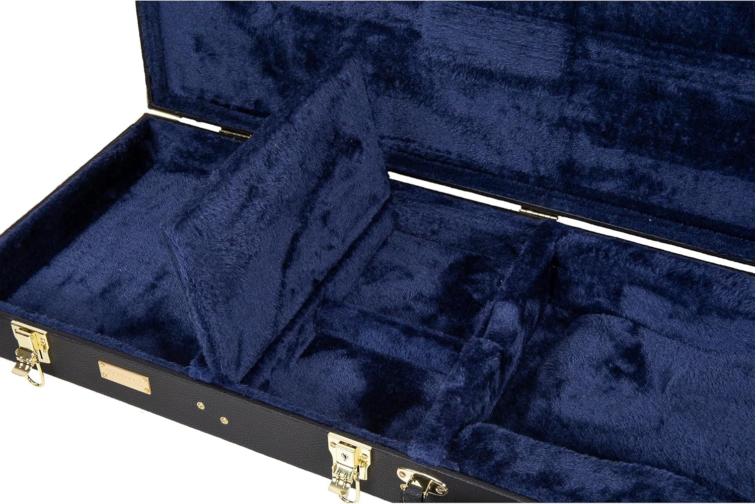 Crossrock PRS SE Hollowbody Electric Guitar Case, Rectangular, Black (CRW620PRSHBBK-R)