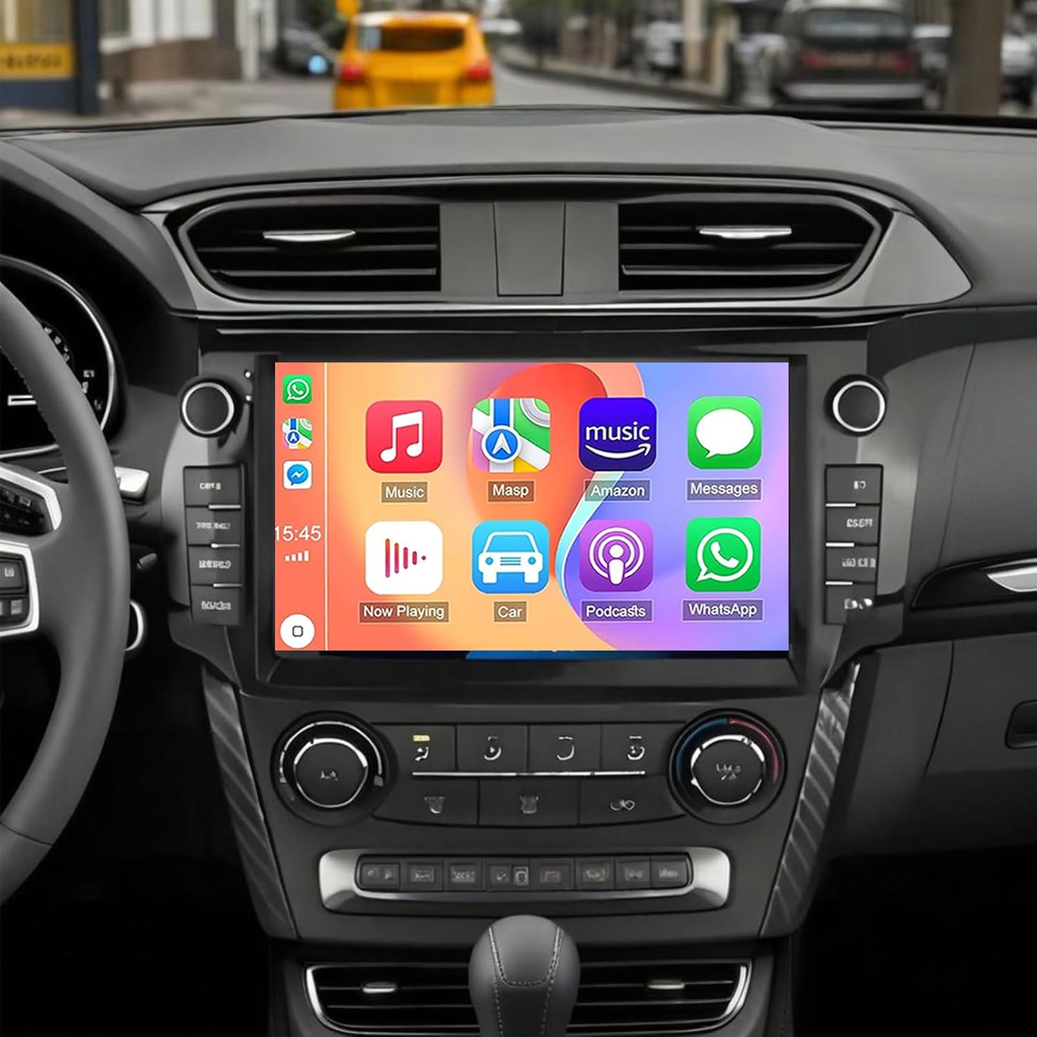 Car Radio for Sentra Sylphy 2013-2018 with Wireless Carplay & Android Auto, 10 Inch IPS Touch Screen for Sentra Sylphy Car Stereo Bluetooth FM in Dash GPS WiFi Backup Camera SWC-2+32G