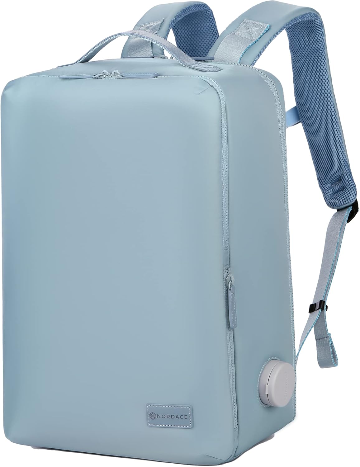 Nordace Laval Smart Business Travel Backpack with USB Charging Port, Water Resistant - Professional Laptop Backpack for Work, Meetings, and Daily Commute - 15.6 Inch (Sky Blue)