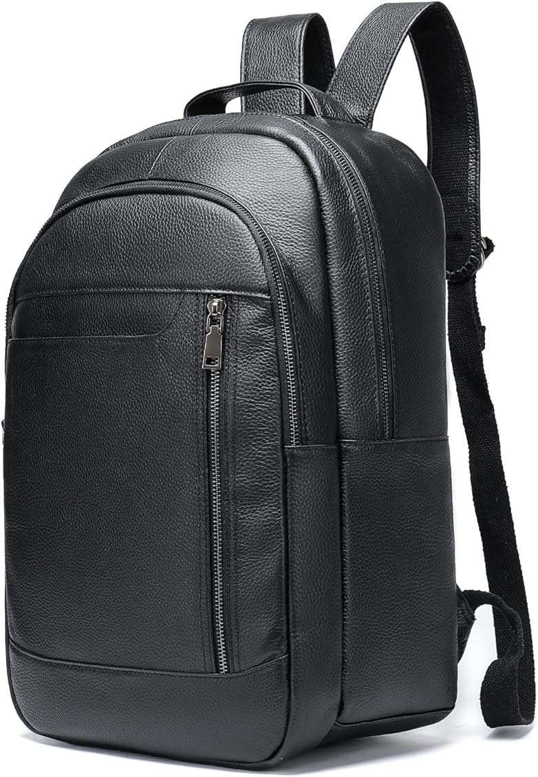 Backpack Purse for Women Men Laptop Backpack Travel Work Teacher Bookbag Casual Daypack Durable Carryall Gift Box (Black)