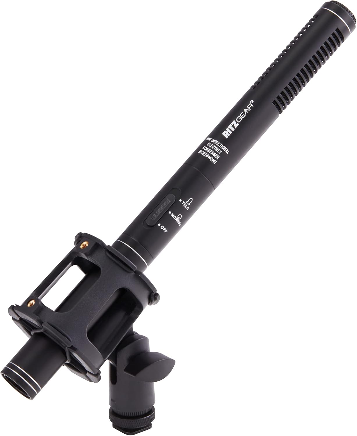 Zoom H4essential New H4n 4-Track Recorder with Ritz Gear Professional Video, Cinema and Broadcasting Shotgun Microphone for Indoor & Outdoor Film, Interview & Studio Complete Recording Kit (Black)