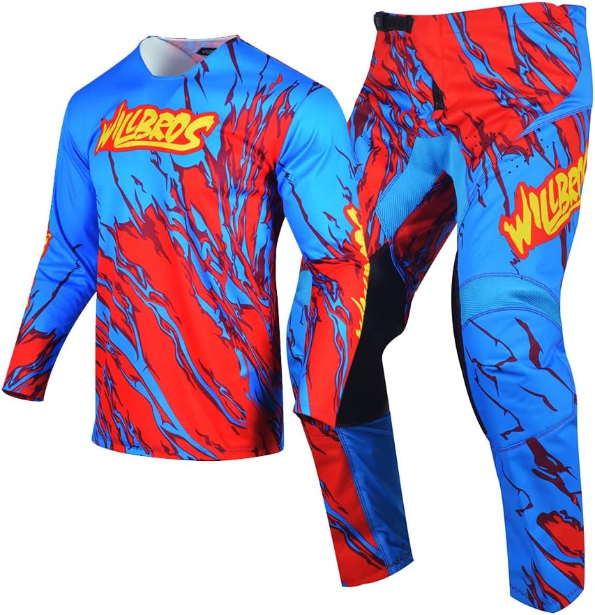 Motocross Jersey Pant Combo MX Gear Set Mens Women Riding Offroad Motorcycle Downhill Dirt Bike Racewear Adult