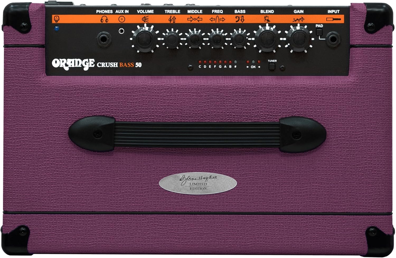 Orange Glenn Hughes Crush Bass 50 1x12 inch 50 Watts