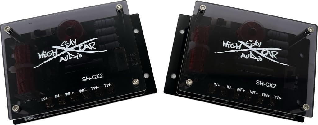 Sky High Car Audio Passive 2-Way Crossover (Pair)