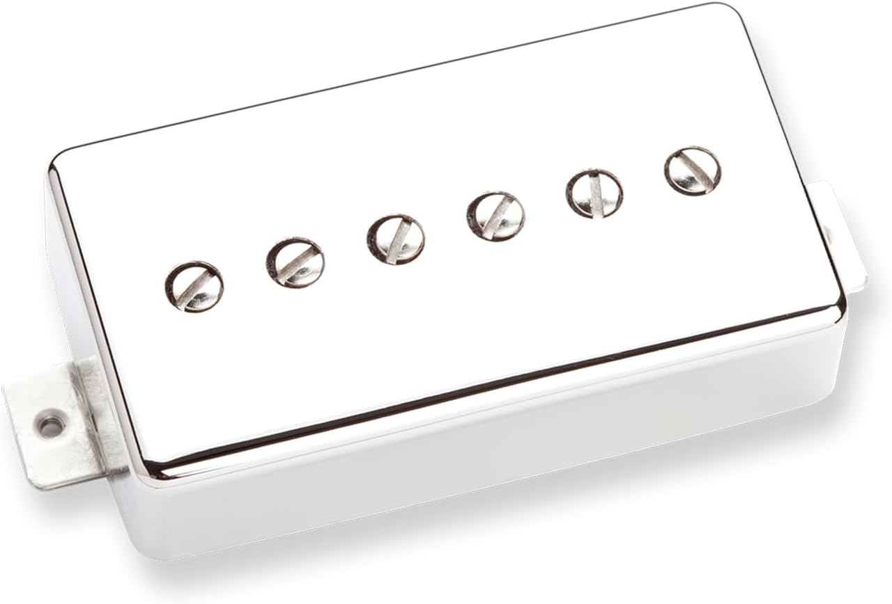 Seymour Duncan SPH90-1 Phat Cat P-90 Bridge Pickup – Nickel – Humbucker-Sized P-90 Growl