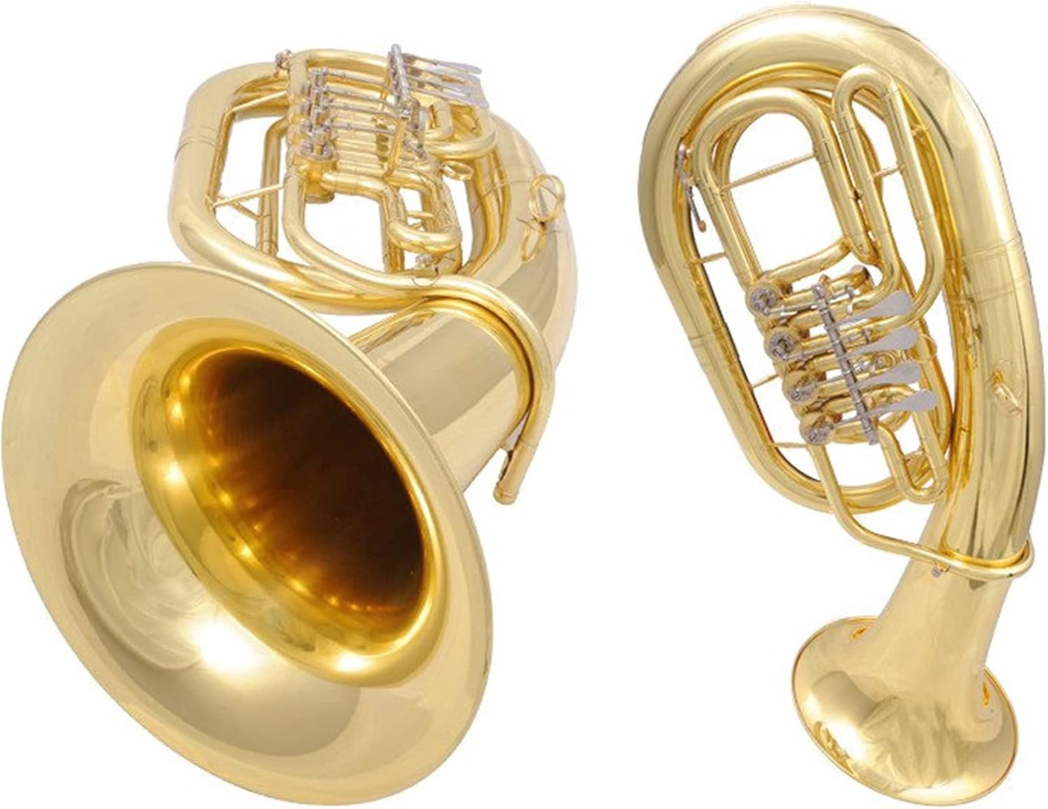 Popular and Musical Instrument Euphonium with Turning Valve Student Euphonium