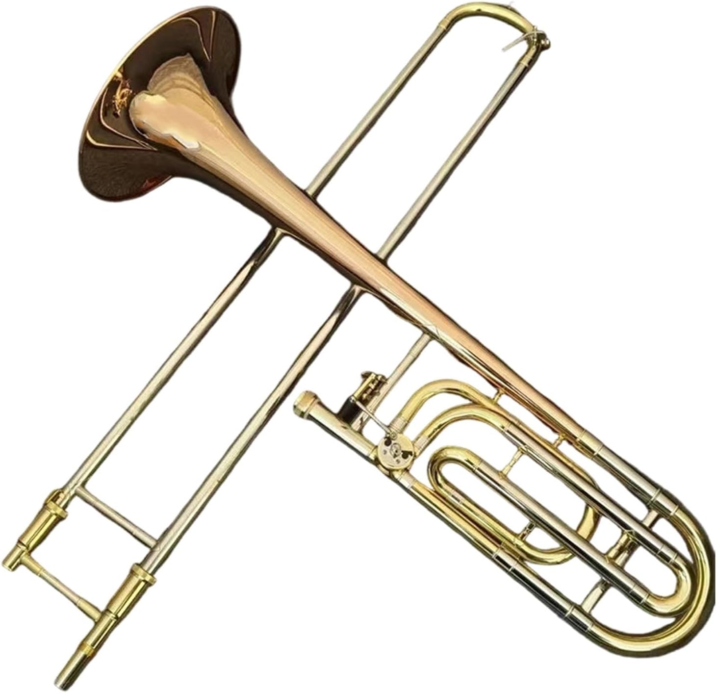 Adult Trombone Instrument Beginner's Trombone Instrument B Flat Tenor Professional Performance Or Practice(2)