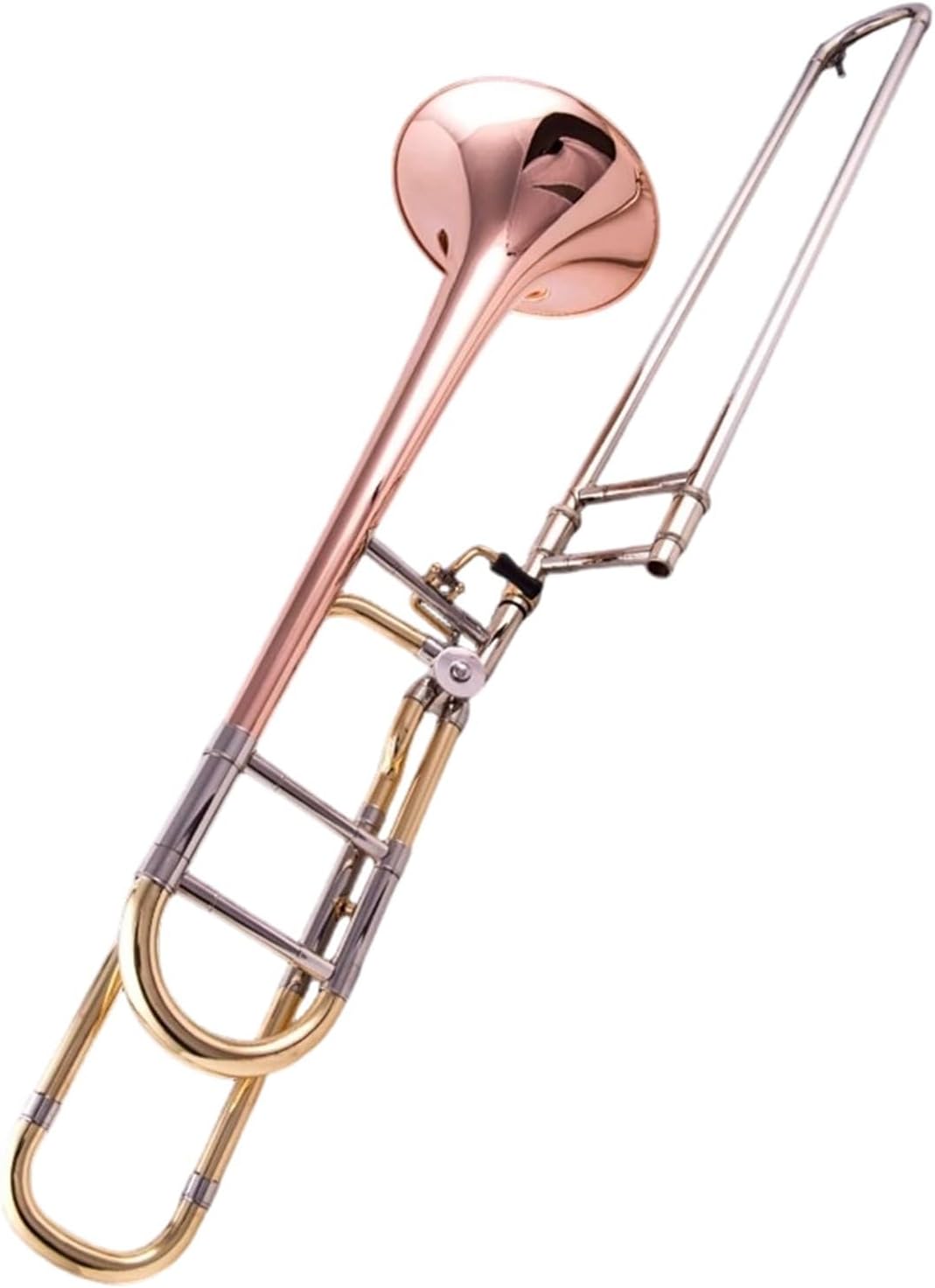 Adult Trombone Instrument Phosphor Bronze Brass Trombone B Flat To F Key Tenor Transposition Playing Instrument(2)
