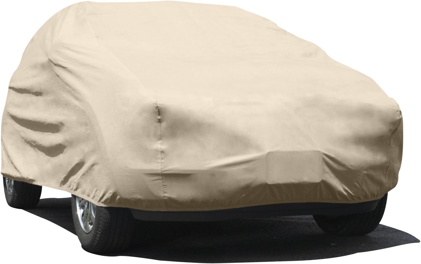 Budge Protector IV SUV Cover, 4 Layer Reliable Weather Protection, Waterproof, Dustproof, UV Treated SUV Cover Fits SUVs up to 210