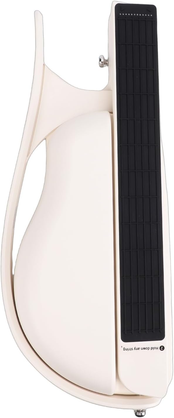 Stringless Smart Guitar, Foldable & Portable Electric Guitar with Built in Tuner for Beginners Practice and Travel