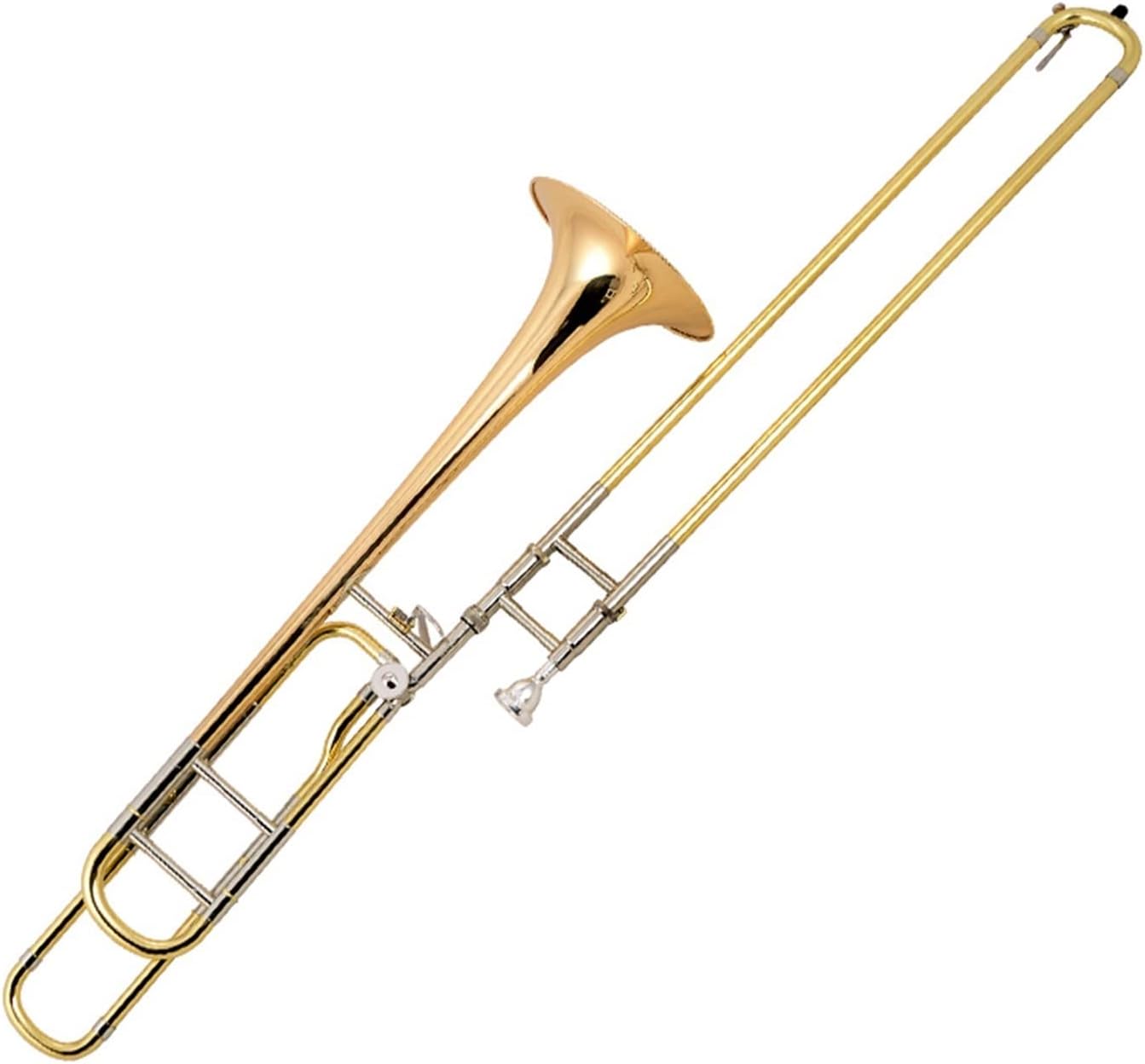 TSTS Alto Trombone Musical Instrument B Flat for Professional Performance Phosphor Bronze Material Beginner Trombone