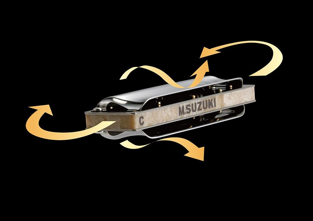 Suzuki M-20-LEB Manji Diatonic Harmonica, Key of Low Eb