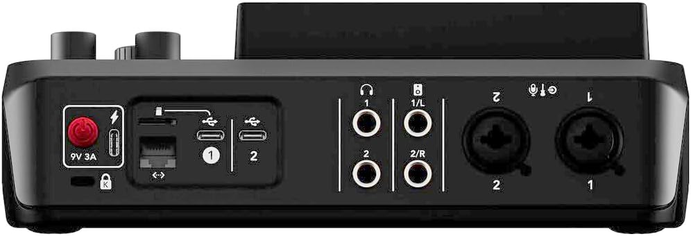 RODECaster Duo Integrated Audio Production Studio with 20' XLR Cable and 32GB Micro-SD Card (3 Items)