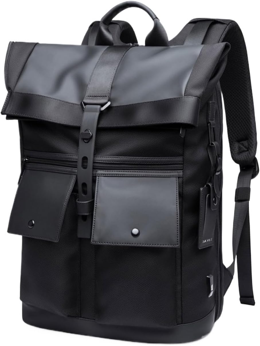 Backpack for Men Anti-Theft Waterproof Laptop Backpack with USB Charging Port Men's Business Travel School Bag