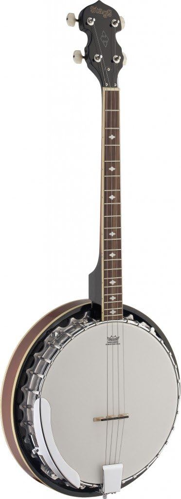 Stagg BJM30 4-String Bluegrass Banjo Deluxe with Metal Pot