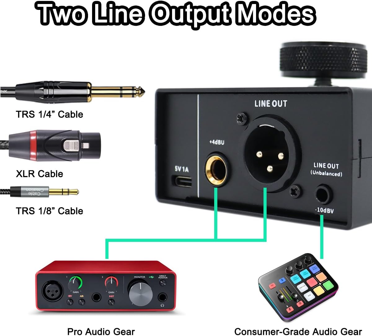 Vocal Noise Gate, Guitar Ground Loop Isolator,Feedback Suppressor,Hum Eliminator for Live Stage and Studio Signal Process,Full Analog Gear with XLR/TRS Line In/Out