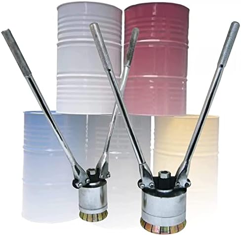 Manual Barrel Sealing machine200L Drum Pressure Cap Sealing Barrel Crimping Tool, 35&70mm Crimper Sealer, 53 Gallo Iron Barrel Sealing Machine, Used in Liquid Packaging Industries,35MM