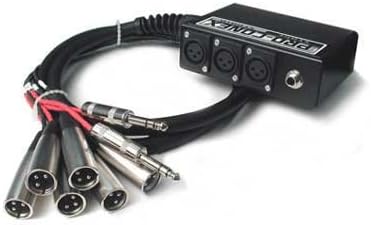 HOSA SH-6X2-20 Little Bro' Sub Snake - 6 XLR Sends, 2 1/4